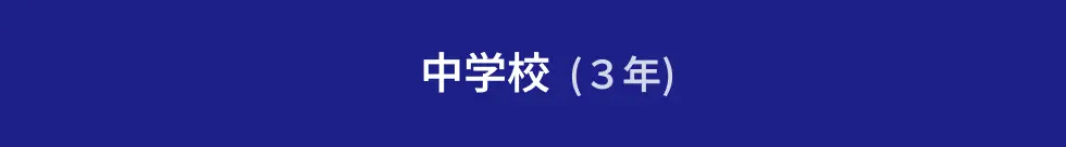 中学校(３年)